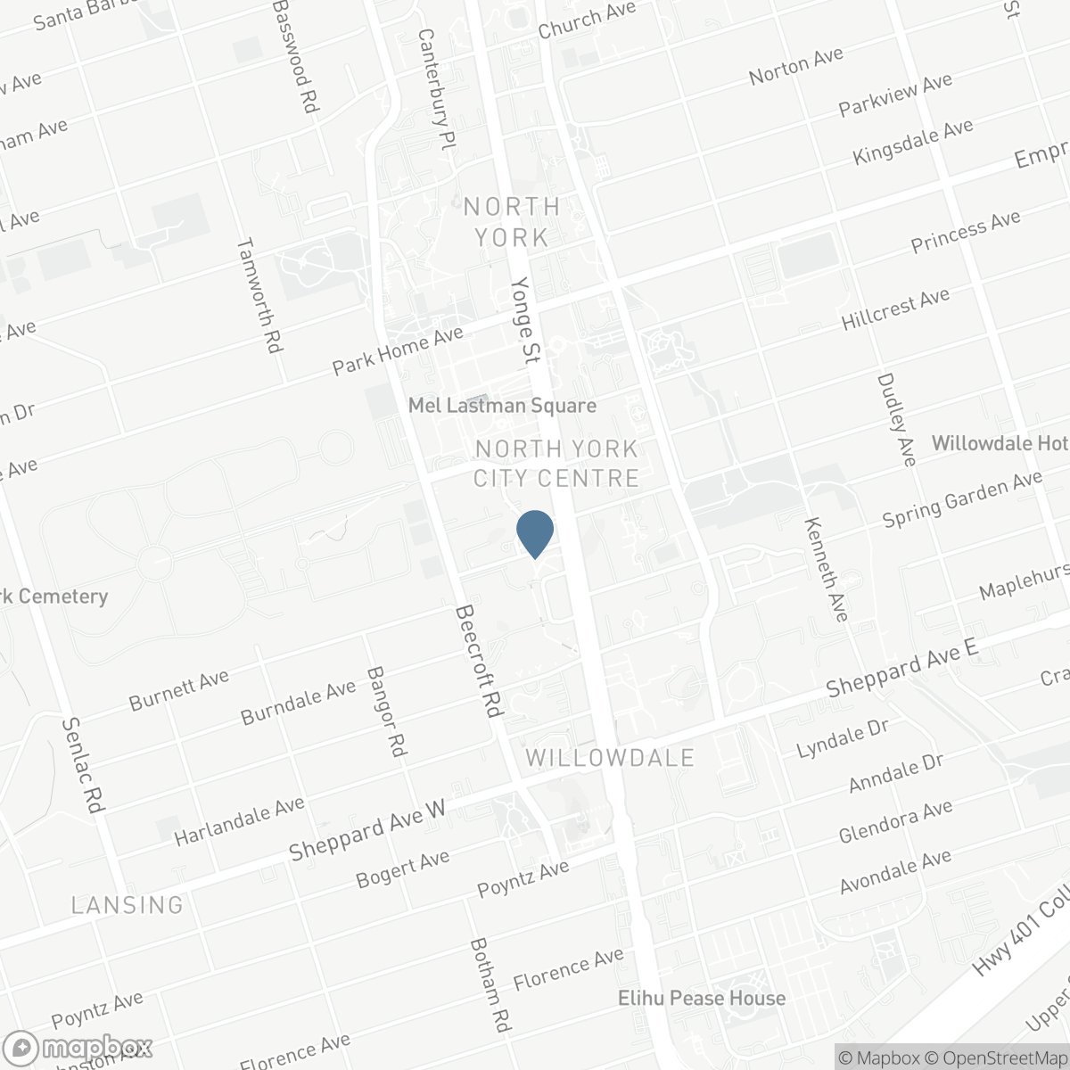 1015 - 4968 YONGE STREET, Toronto, Ontario M2N 7G9